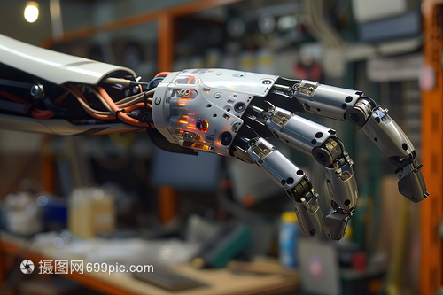 一只機(jī)械手